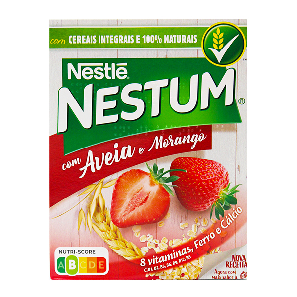 Cereais Nestum Nestle 250g Mix-Aveia E Morango