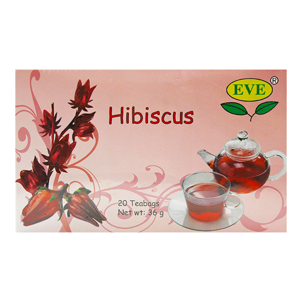 Eve Cha Hibiscus 20 Teabags 36g