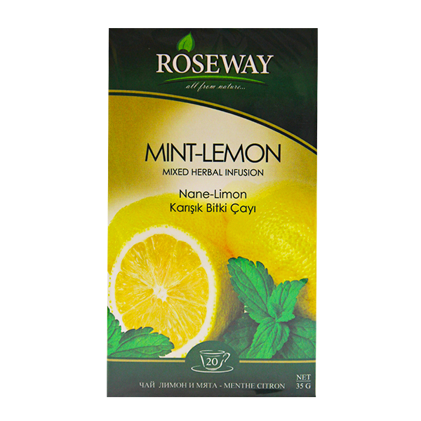 Roseway Mint -Lemon Mixed Herbal 35Gr