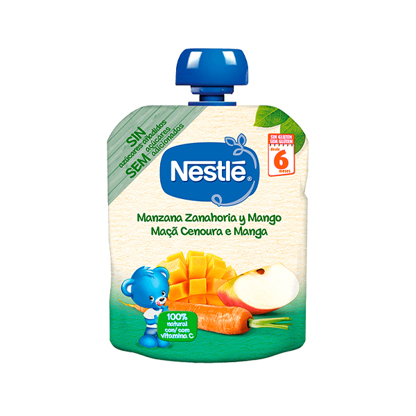 Nestle Yogo. Beb. Lactea Maca Cen. Manga 90g