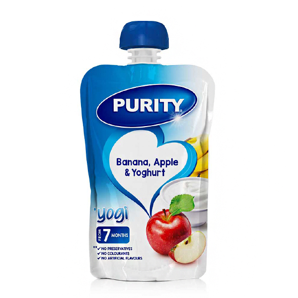 Purity Dessert Puree Banana Apple 110ml