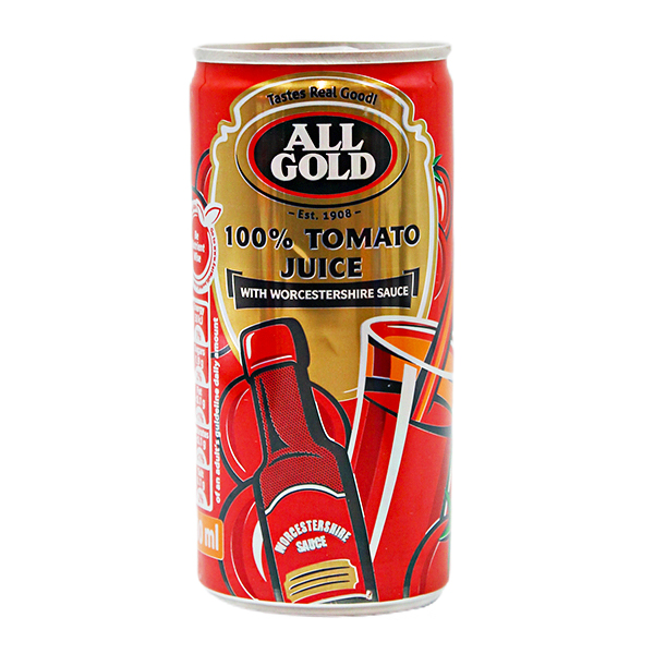 All Gold 100% Tomato Juice 200ml
