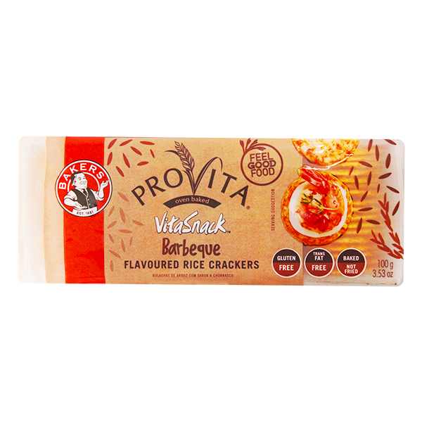 Bakers Provita Vitasnack Barbrque Crac.100g