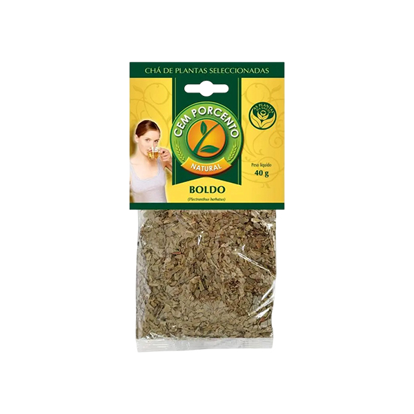 Cem Porcento Boldo Cha 40g