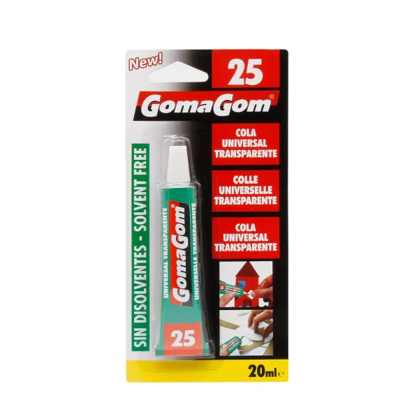 Goma Gom Cola Universal Transp. 20ml N?25