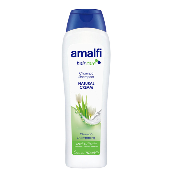 Amalfi Shampoo Natural Cream 750ml