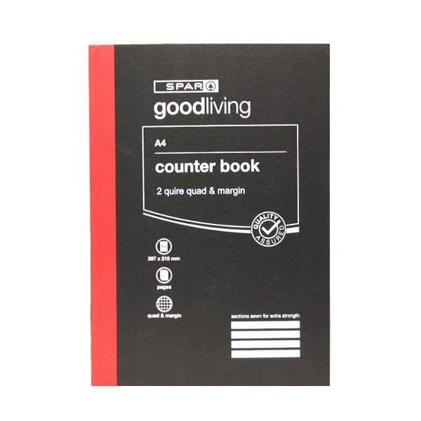 Spar G/L Counter Book 2Sq.square