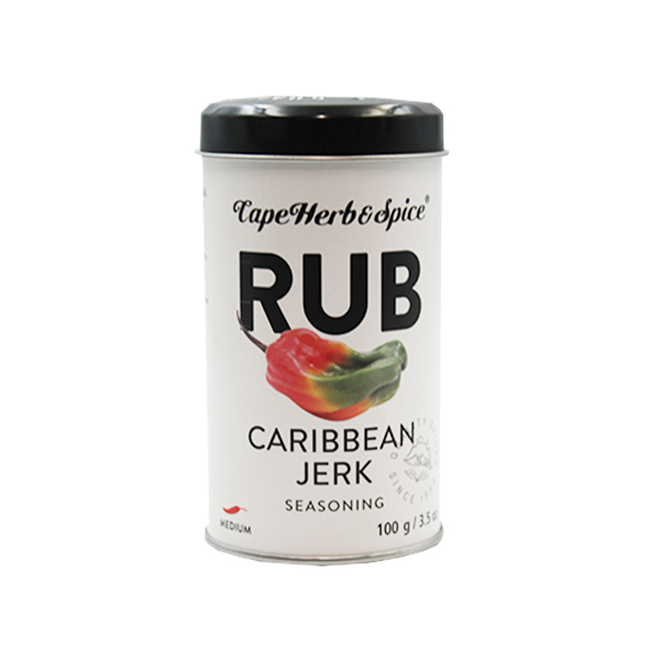 Temperos Cape Herb & Spice 100g Rub Seasoning Mix-Caribbean Jerk