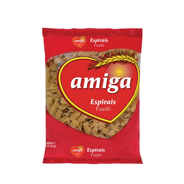 Massa Nacional 500g Espirais Fusilli