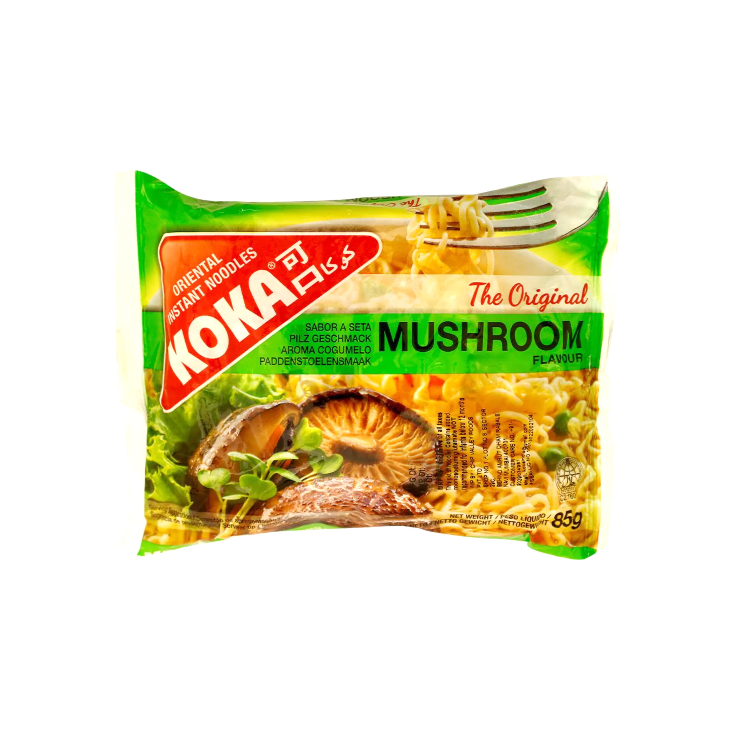 Koka Massa Com Cogumelos 85g