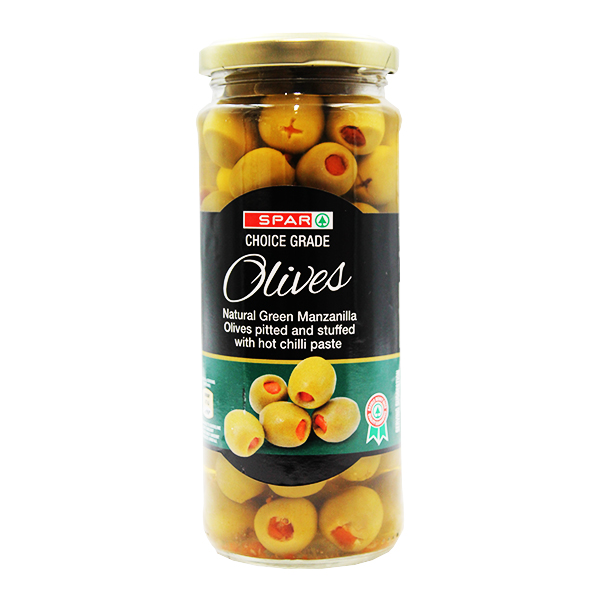 Spar Natural Green With Hot Chilli 200g