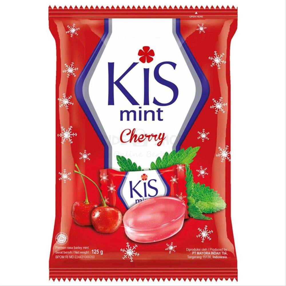 Kis Mint Cherry Candy 125g