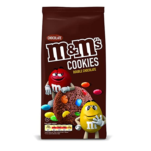 M &M Chocolate Double Cookies180Gr
