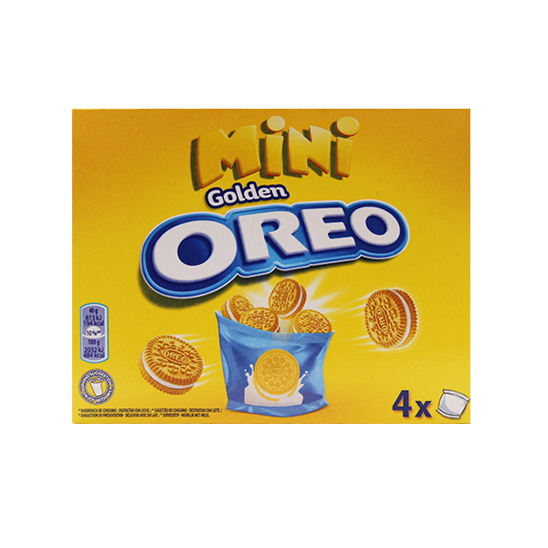 Oreo Bolachas Mini Golden 160g