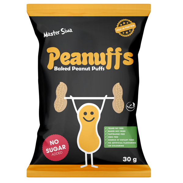 Master Sima Peanuffs Baked 30g