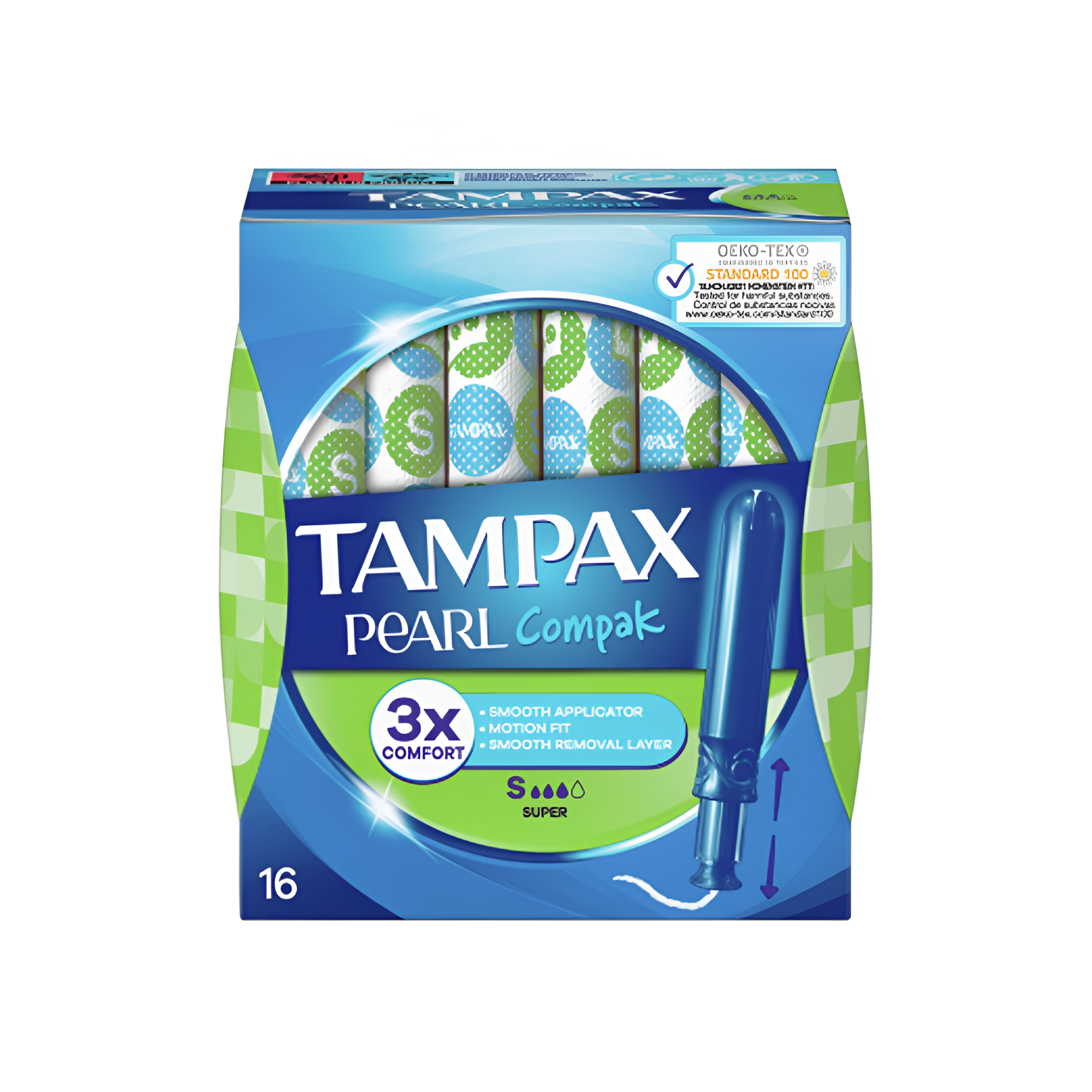Tampax Pearl Compak Regular 3X