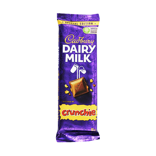 Cadbury Dairy Milk Crunchie 80g