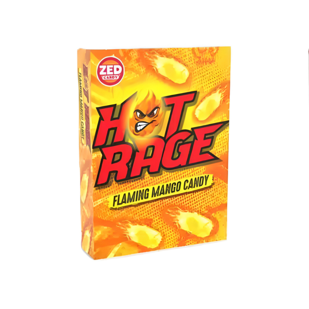 Zed Hot Rage Flaming Mango Candy 100g