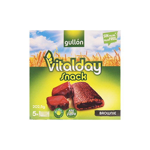 Gullon Vitalday Snack Brownie 202.5g