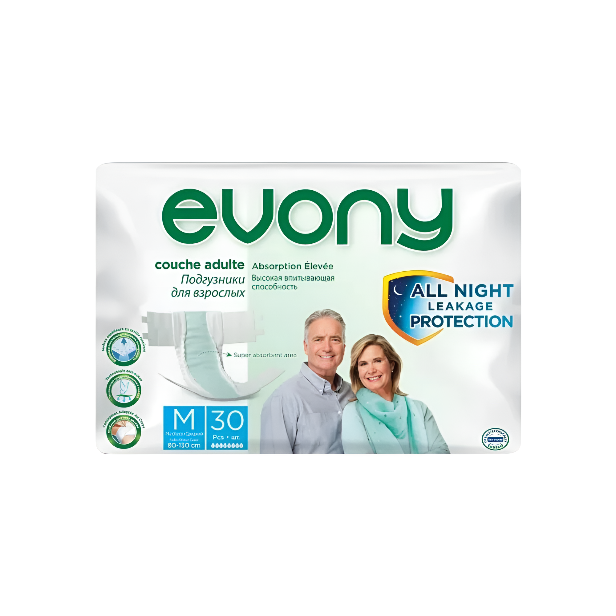 Evony Adult Diaper M 30S