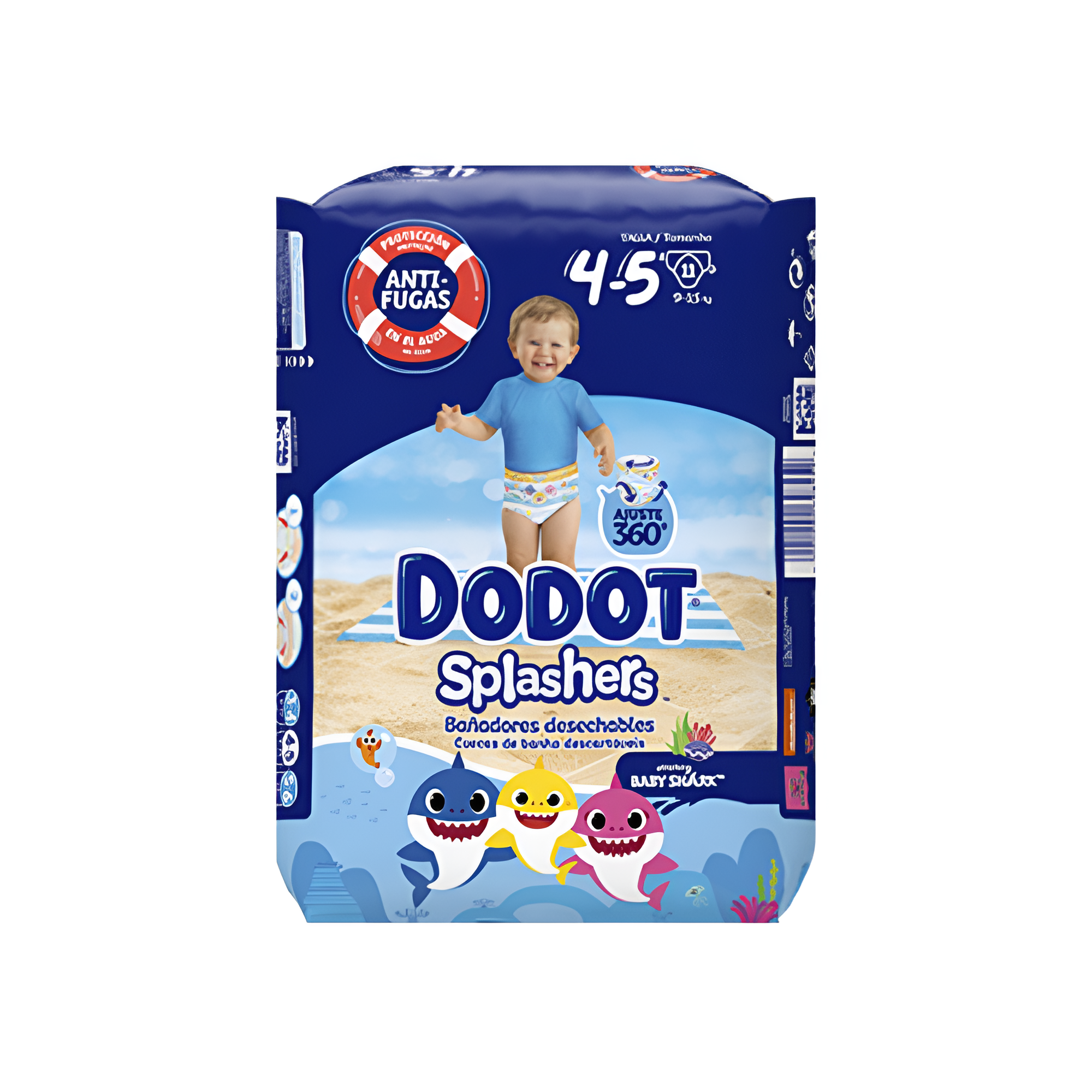 Fralda Dodot Splashers T4-5 11Pcs