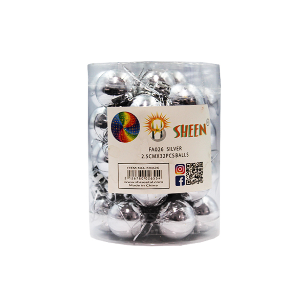 Sheen Fa026Gold 2.5Cmx 32Pcs Balls