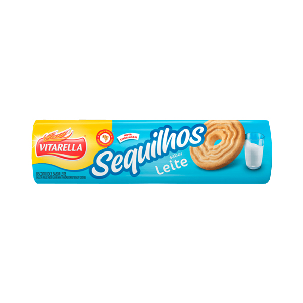 Vitarella Sequilhos Leite 89g