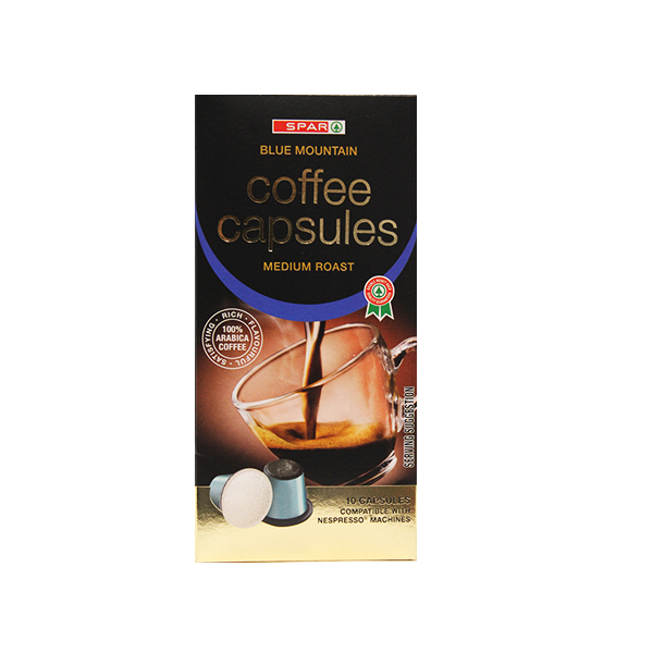 Spar Blue Mountain Coffee Capsules 10S