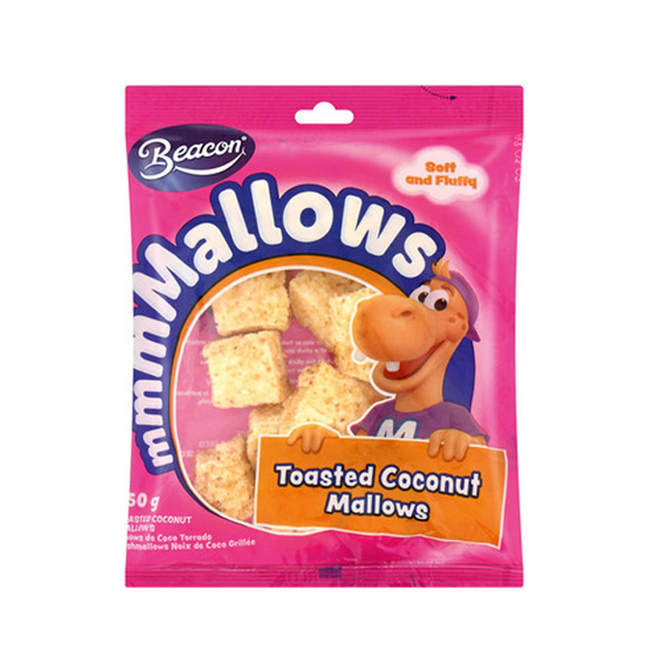 Beacon Mallows Toasted Coconut 150g