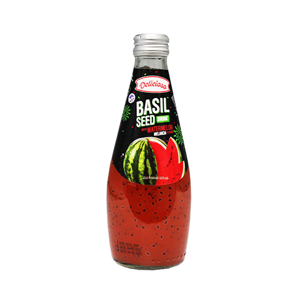 Delicioso Basil Seed Drink Watermelon 290ml