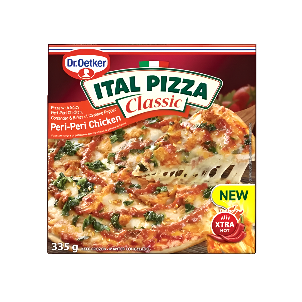 Dr.oetker Ital Pizza Peri Peri Chicken 335g