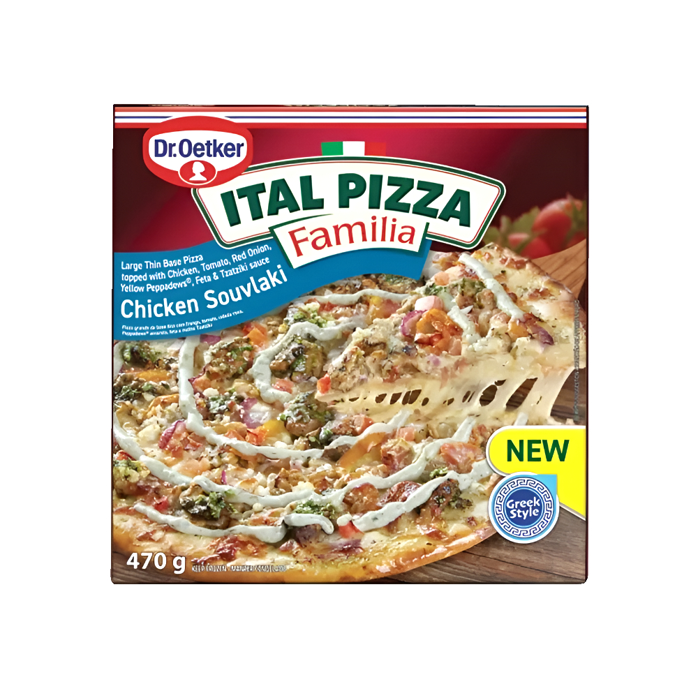 Dr.oetker Ital Pizza Chicken Soulaki 470g