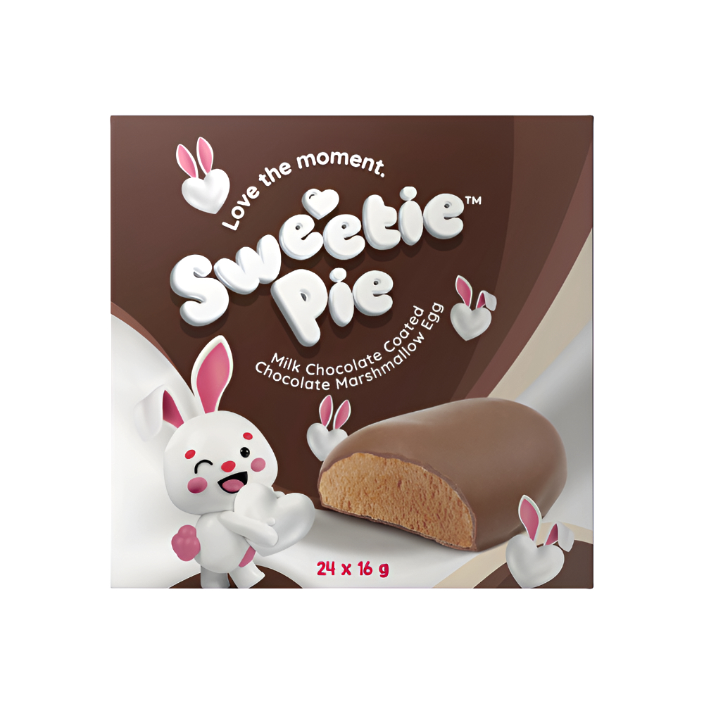 Sweetie Pie Milk Chocolate Mallow Egg 24X16g