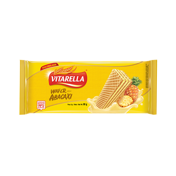 Vitarella Wafer Abacaxi 80g