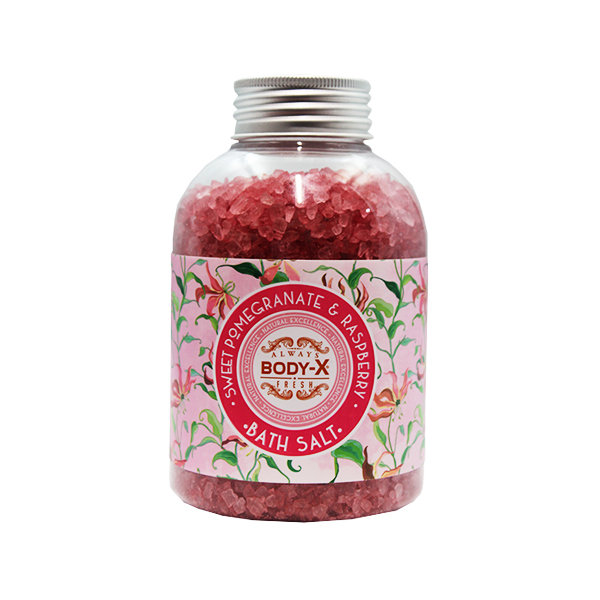 Body-X Bath Salt Sweet Pomegranate 600Gr