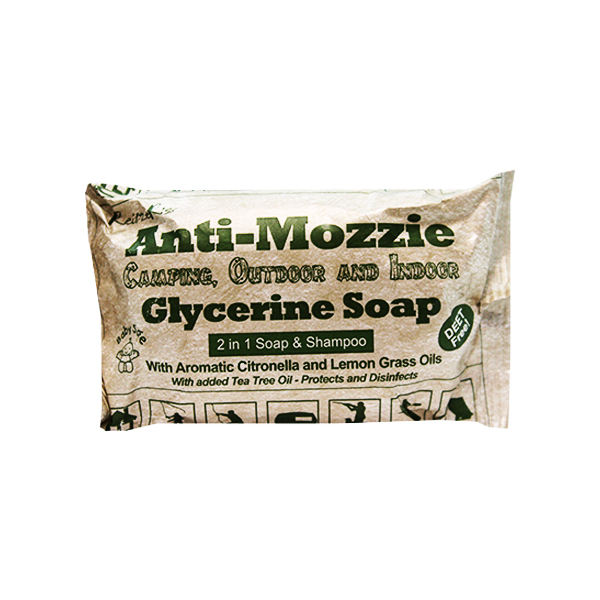 Anti-Mozzie Glycerine Soap 2 In 1 120g