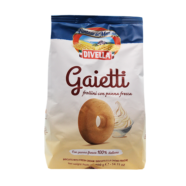 Divella Biscuit Gaietti Frollini Alla Panna 400 g