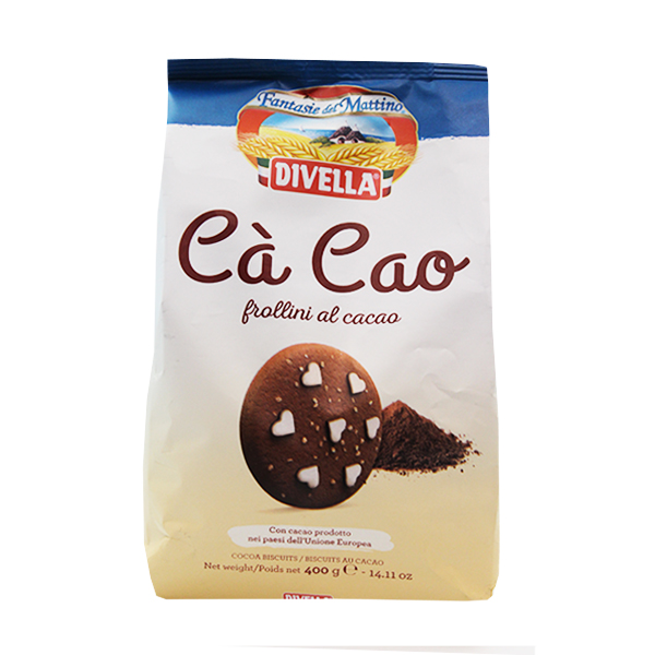 Divella Biscuit Frollini Al Cacao 400 g