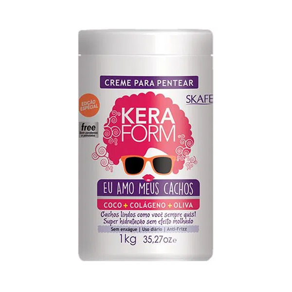 Keraform Crm.pentear Amo Meus Cachos 1kg