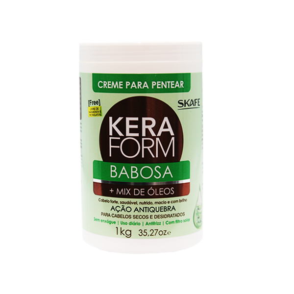 Keraform Creme P/Pentear Babosa 1kg