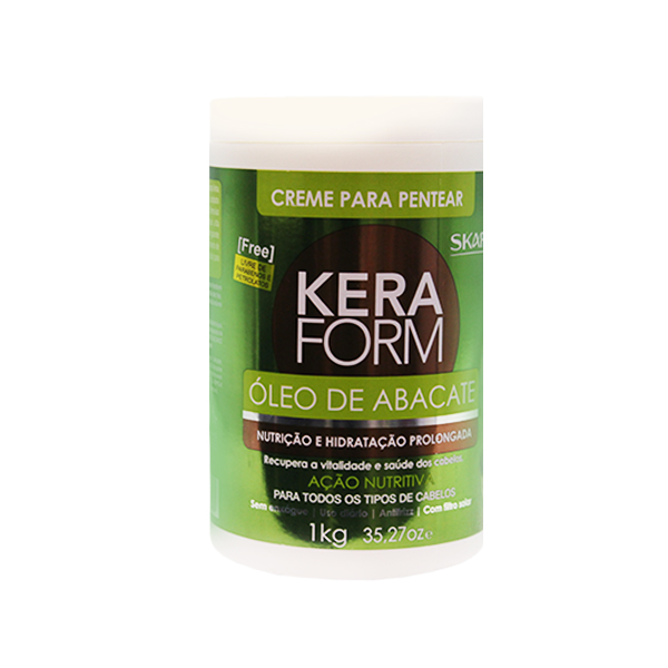 Keraform Cr.pentear Abacate 1kg
