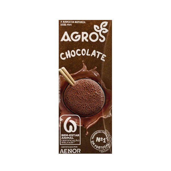 Leite Agros 200ml Chocolate