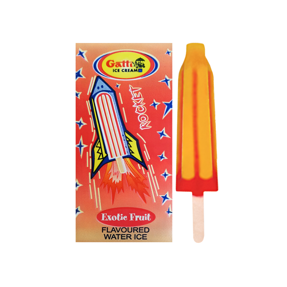 Gatti Ice Cream Rocket Exotic Fruit 35ml