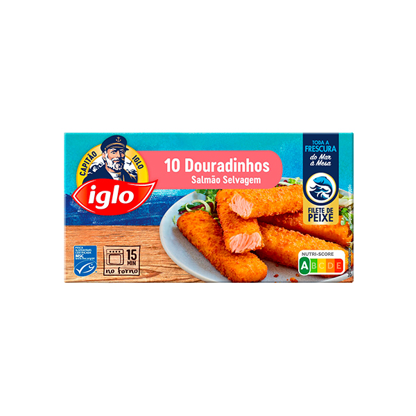 Iglo 10 Douradinhos Salmao Selvagem 280g