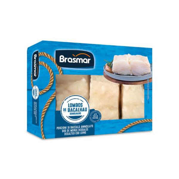 Brasmar Lombos De Bacalhau Demolhado 900g