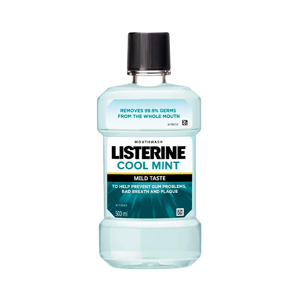 Listerine Mouthwash Cool Mint Mild Taste 500ml