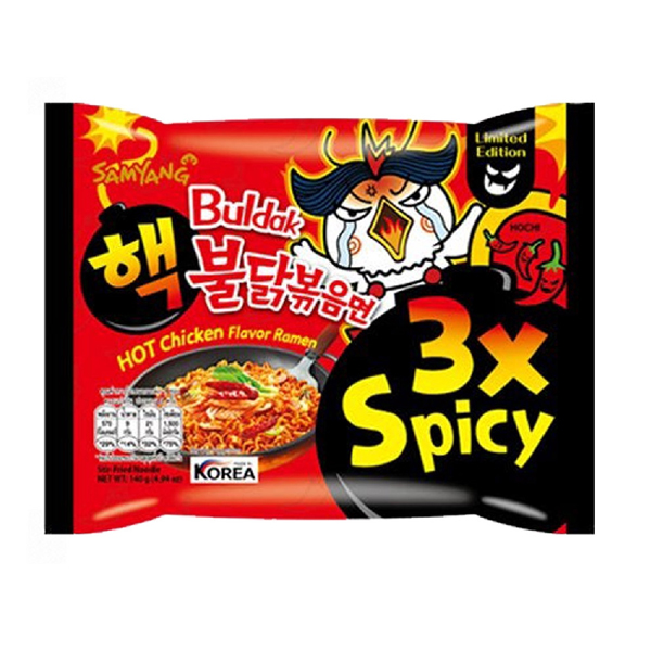Samyang Extreme 3X Spicy 140g