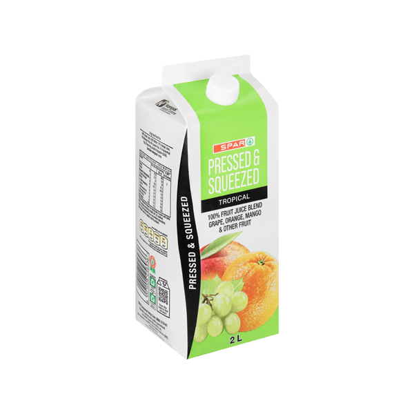 Spar Pressed Sq.tropical 2L