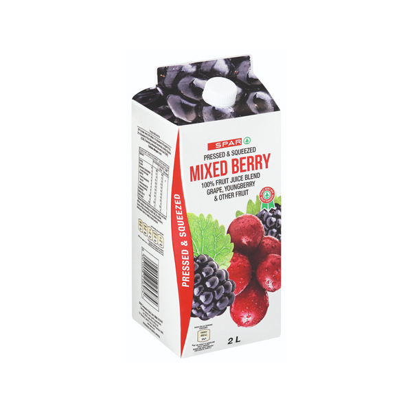 Spar Pressed Sq.mixed Berry 2L