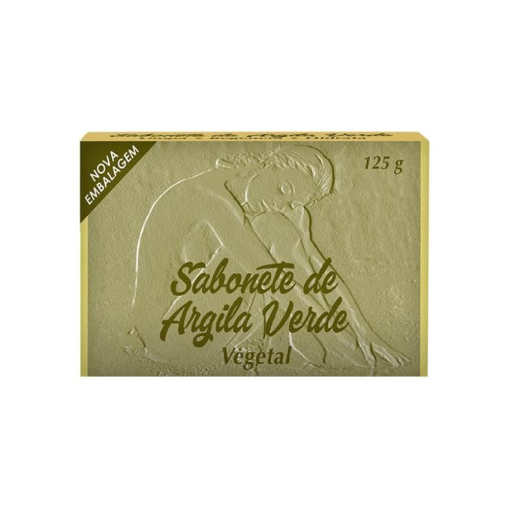Sabonete De Argila Vegetal 125g